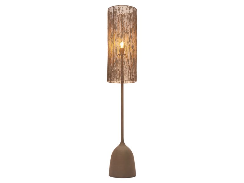 Buff Floor Lamp Taupe 4