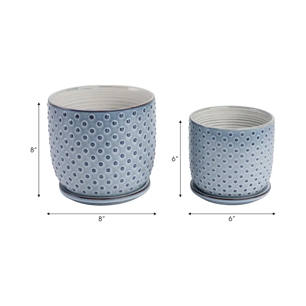 FIONAOAK SET OF 2 PLANTER 7 (IN)