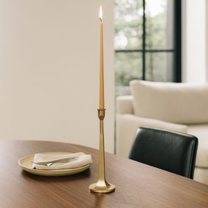 DALELEY GOLD CANDLE HOLDER 13 (IN) 11