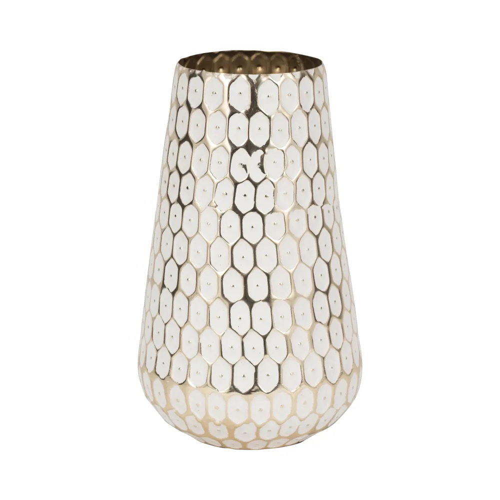 BARNETWICK GOLD VASE 12 (IN)