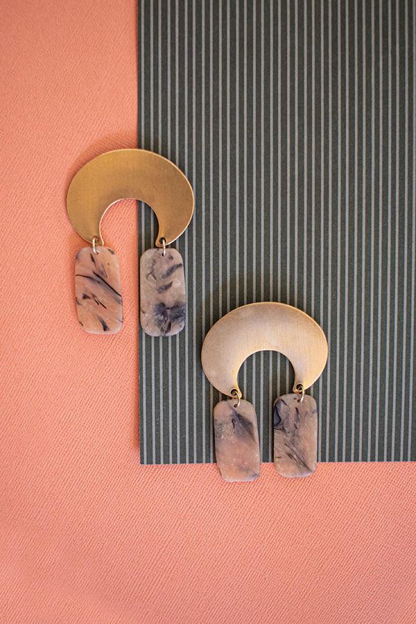 Ponderosa Drive Earrings \ Joy