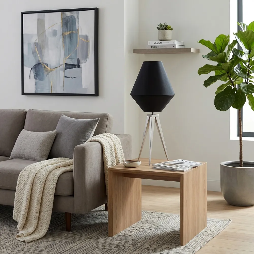 HAYFIELD BLACK LAMP 27 (IN)