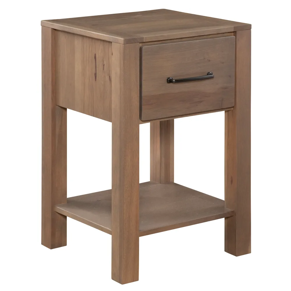 re.curated One Drawer Nightstand with Shelf - 20-inch