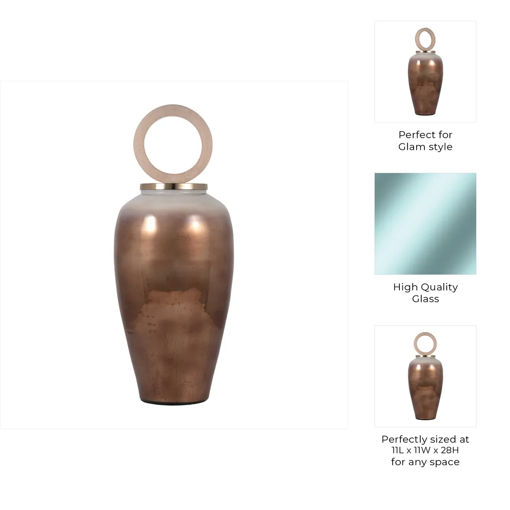 KELLERRIDGE BRONZE JAR 28 (IN)