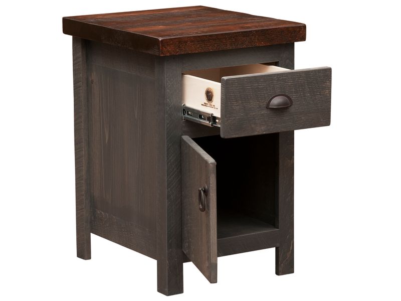 WoodShop Enclosed Nightstand - Hardware Choice:  TBD 4