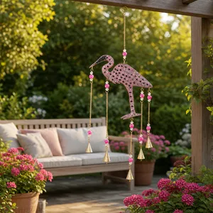 BARDENSIDE PINK WIND CHIME 26 (IN) 2