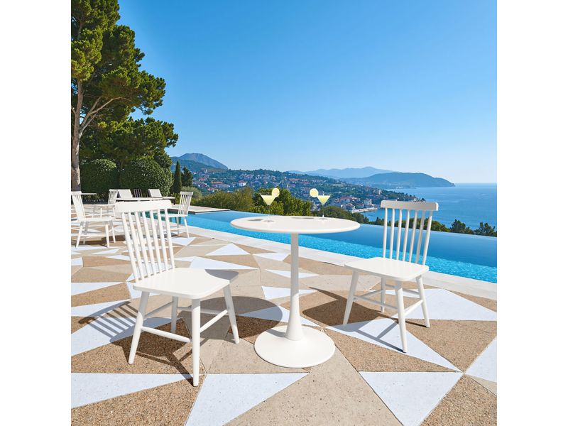 Zeilen Dining Chair White 2