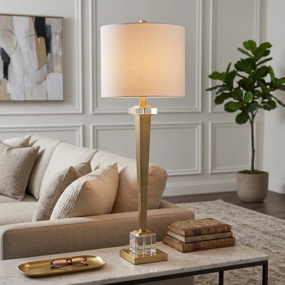 TATUMCREST GOLD LAMP 36 (IN)