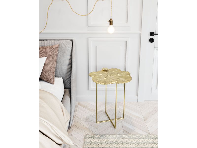 Lotus Side Table Gold 2