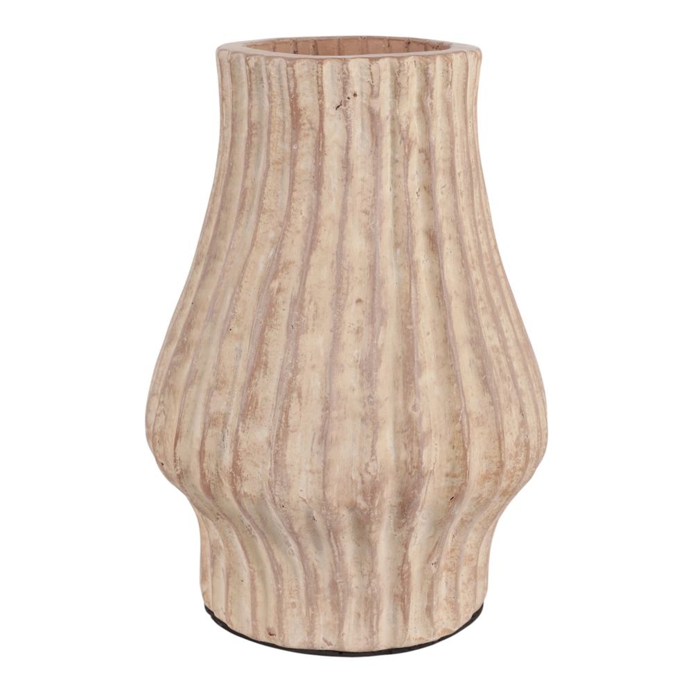 FALTONLAKE BROWN VASE 13 (IN)