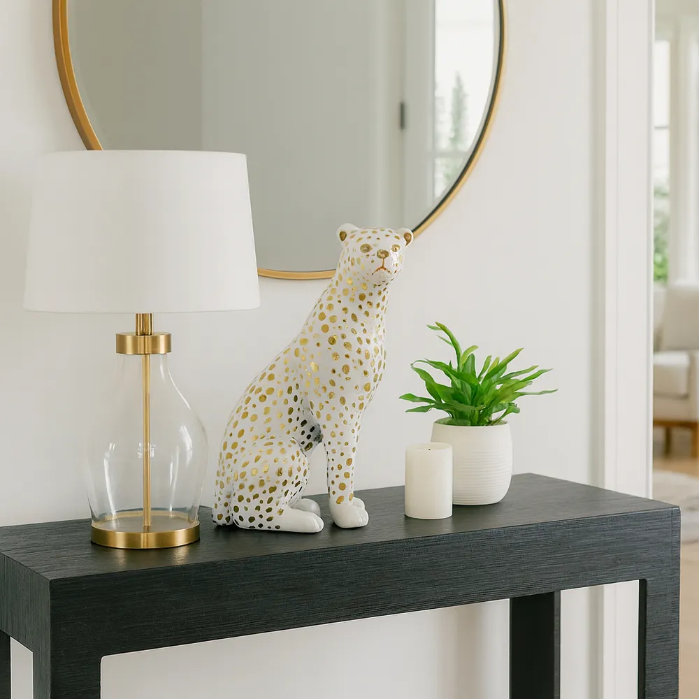 TRENTONRUN WHITE DECOR 12 (IN)