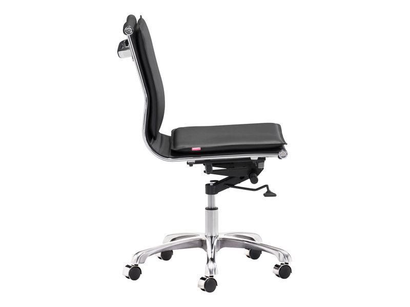 Lider Plus Armless Office Chair Black 3