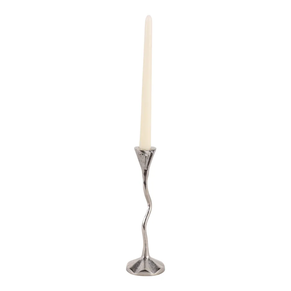 VERNONPORT SILVER CANDLE HOLDER 9 (IN)