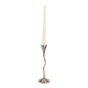VERNONPORT SILVER CANDLE HOLDER 9 (IN) 3