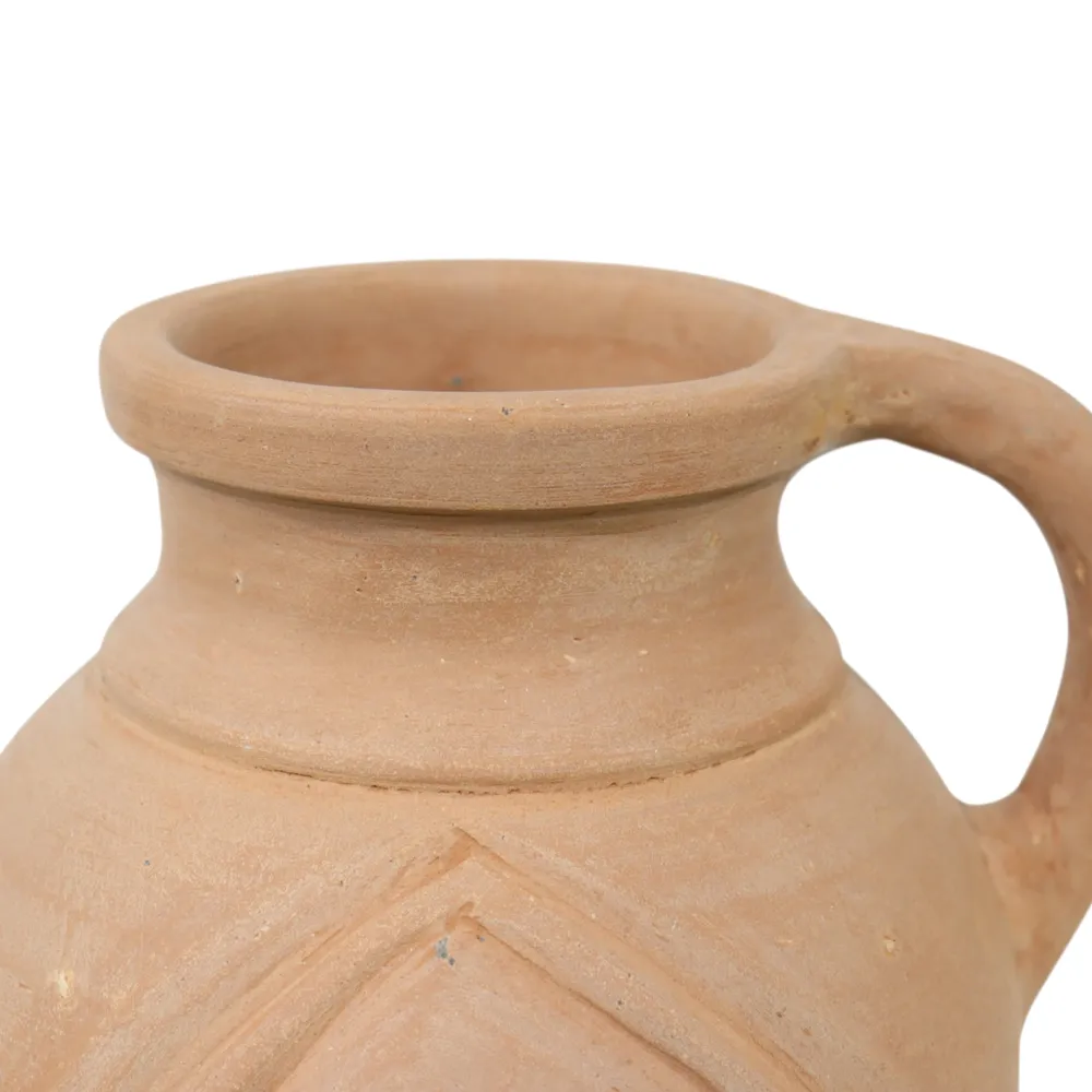 GAVIN RED VASE 13 (IN)
