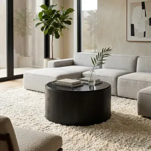 WILSONVALE BLACK COFFEE TABLE 17 (IN) 11