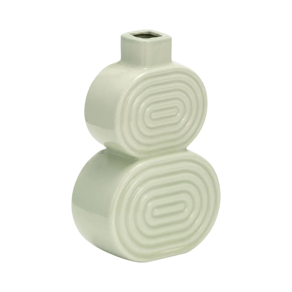 LEONAGATE GREEN VASE 10 (IN)