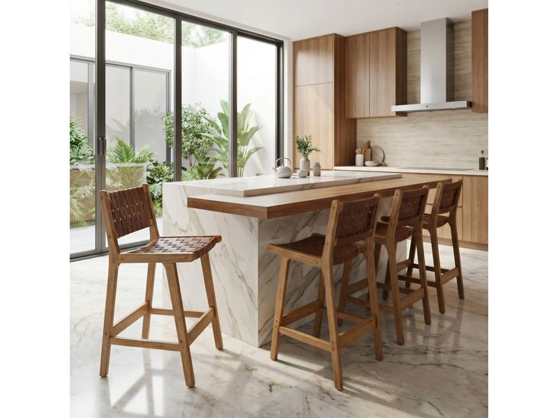 Feder Counter Stool Brown 2