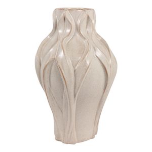 CARLTONOAK IVORY VASE 15 (IN) 5