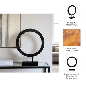 FLEMMINGWICK BLACK DECOR 23 (IN) 10
