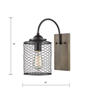 Eagles Rest 12'' High 1-Light Sconce - Oil Rubbed Bronze 2