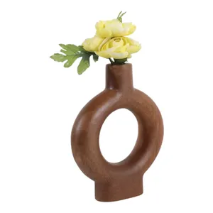 DRAPERWELL BROWN VASE 10 (IN) 3