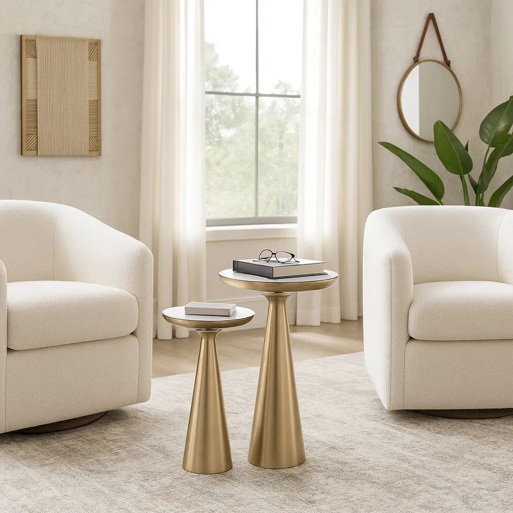 ARMONCROSS SET OF 2 GOLD TABLE 24 (IN)