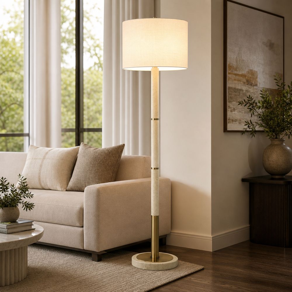 DIGBYCREST IVORY LAMP 61 (IN)