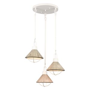 Cape May 21'' Wide 3-Light Pendant - White Coral 1
