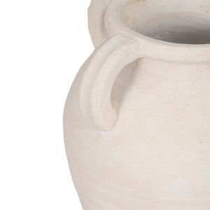 SKYELAKE WHITE VASE 10 (IN) 5