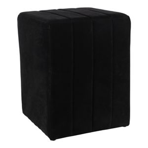 KENDALLVIEW BLACK OTTOMAN 19 (IN) 3