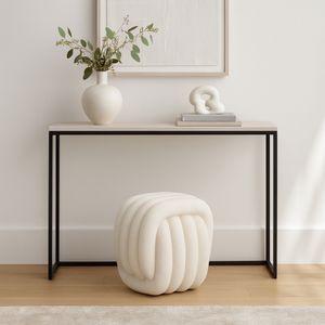 BRAEGATE WHITE STOOL 18 (IN) 12