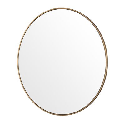 Delk Mirror - Large Brass