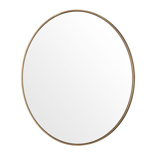 Delk Mirror - Large Brass