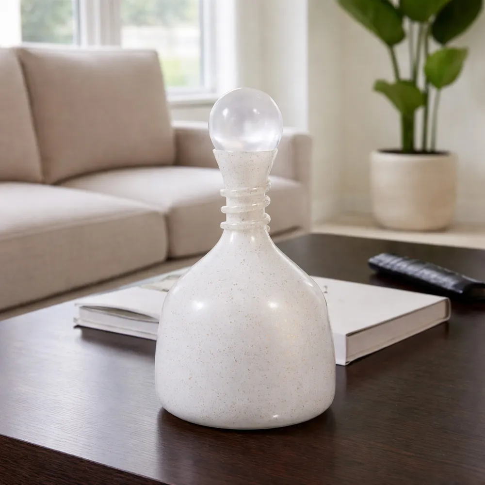 MORTONWOOD WHITE JAR 9 (IN)