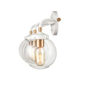 Boudreaux 24'' Wide 3-Light Vanity Light - Matte White 4
