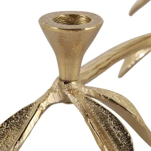 GRADYVIEW GOLD CANDLE HOLDER 5 (IN) 8