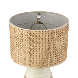 Hobart 20'' High 1-Light Table Lamp - White 3
