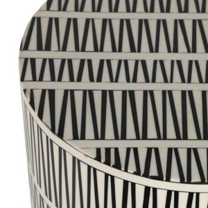 HENLEY BLACK TABLE 23 (IN) 5