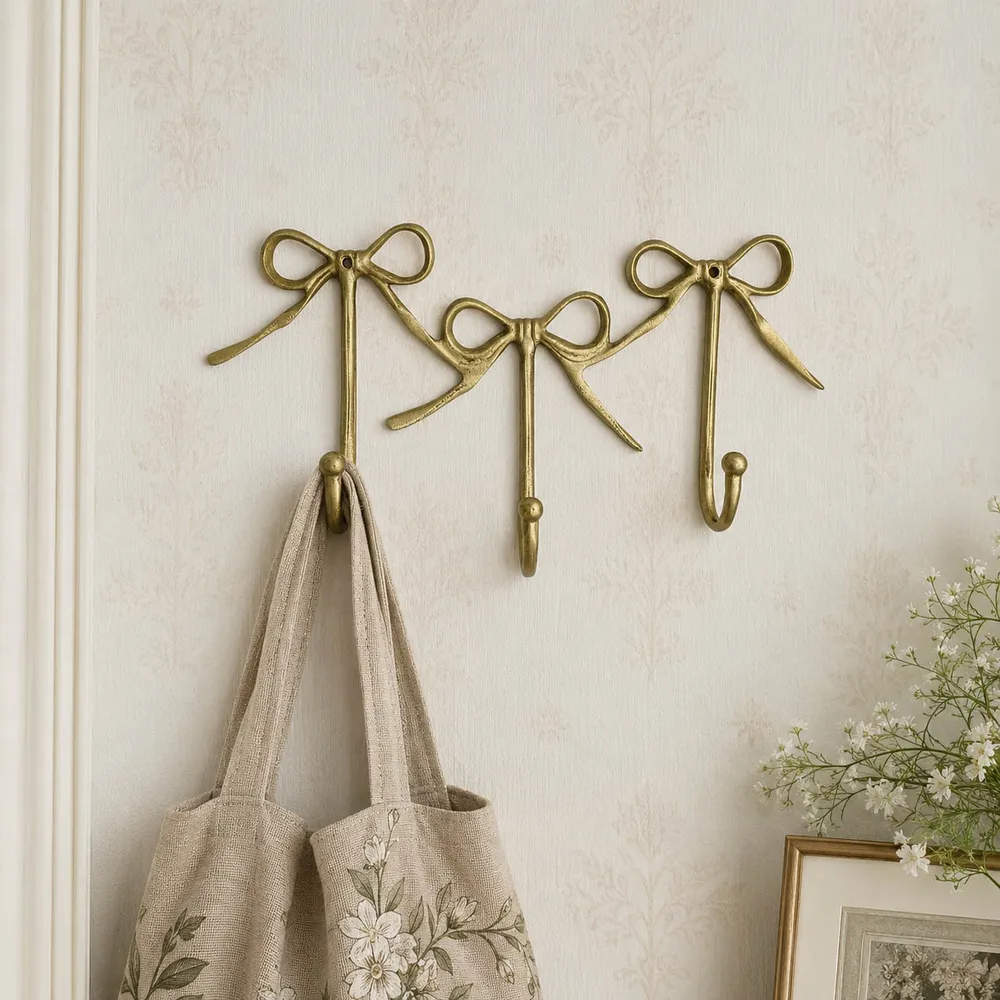 DUNLAP GOLD WALL SHELF 8 (IN)
