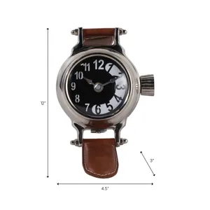 TROYCLIFF BROWN CLOCK 2 (IN) 9