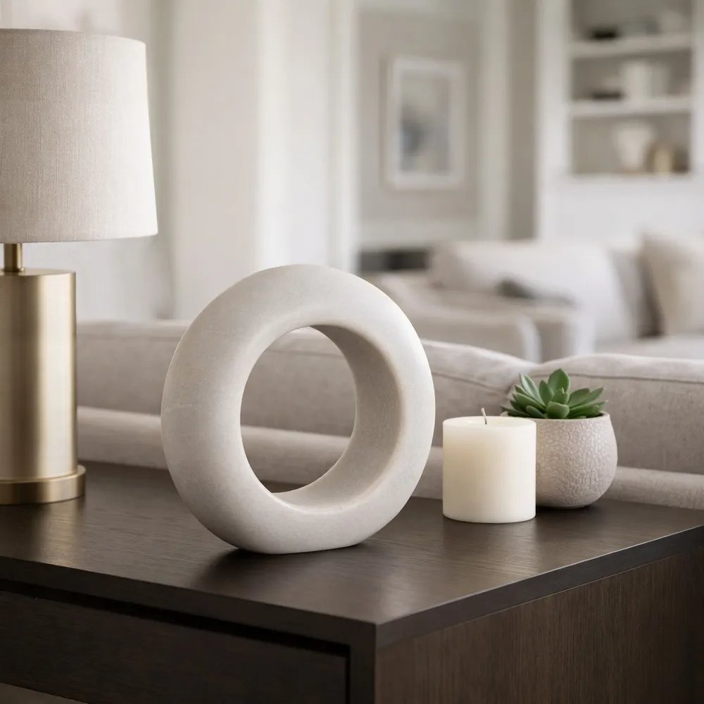 BROCKWELL WHITE DECOR 10 (IN)