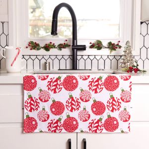 Scandi Ornaments Cotton Kitchen Towels (Set of 3) 10