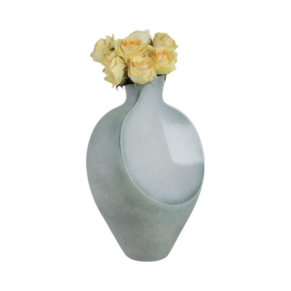 FINNHOLM GREEN VASE 25 (IN)