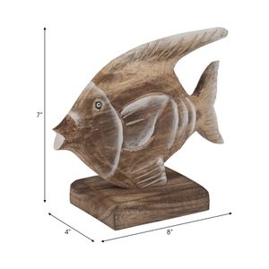 CLOVEROAK BROWN DECOR 7 (IN) 9