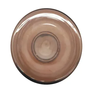 HOLLISBEACH BROWN GLASS VASE 20 (IN) 5
