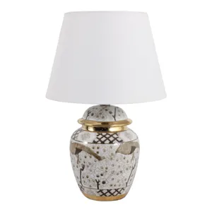 JUDEWAY WHITE LAMP 19 (IN) 4