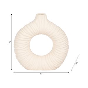 CANTONGATE IVORY VASE 9 (IN) 9