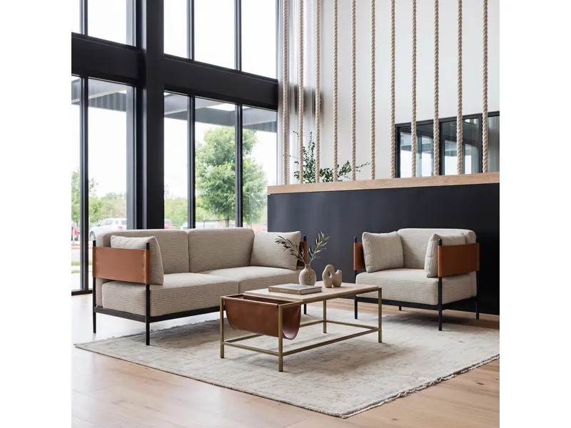 Stirbe Loveseat Gray 2