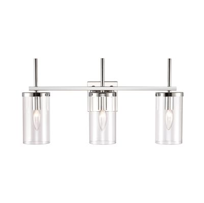 Oakland 23'' Wide 3-Light Vanity Light - Chrome